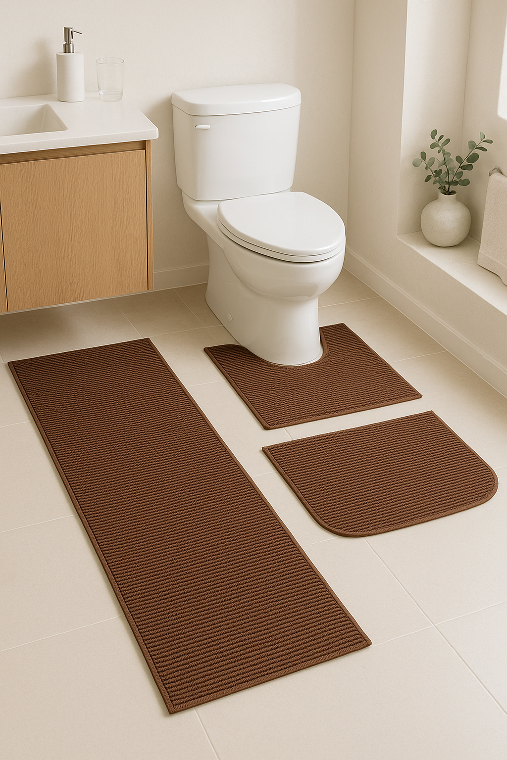 tapis de bain 3 minimaliste antiderapant wc absorbant