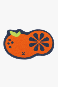 Tapis de bain antidérapant motif citron enfant absorbant