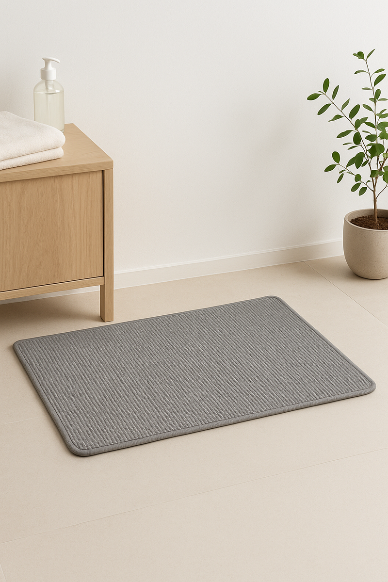 Tapis de bain antidérapant absorbant style pastoral