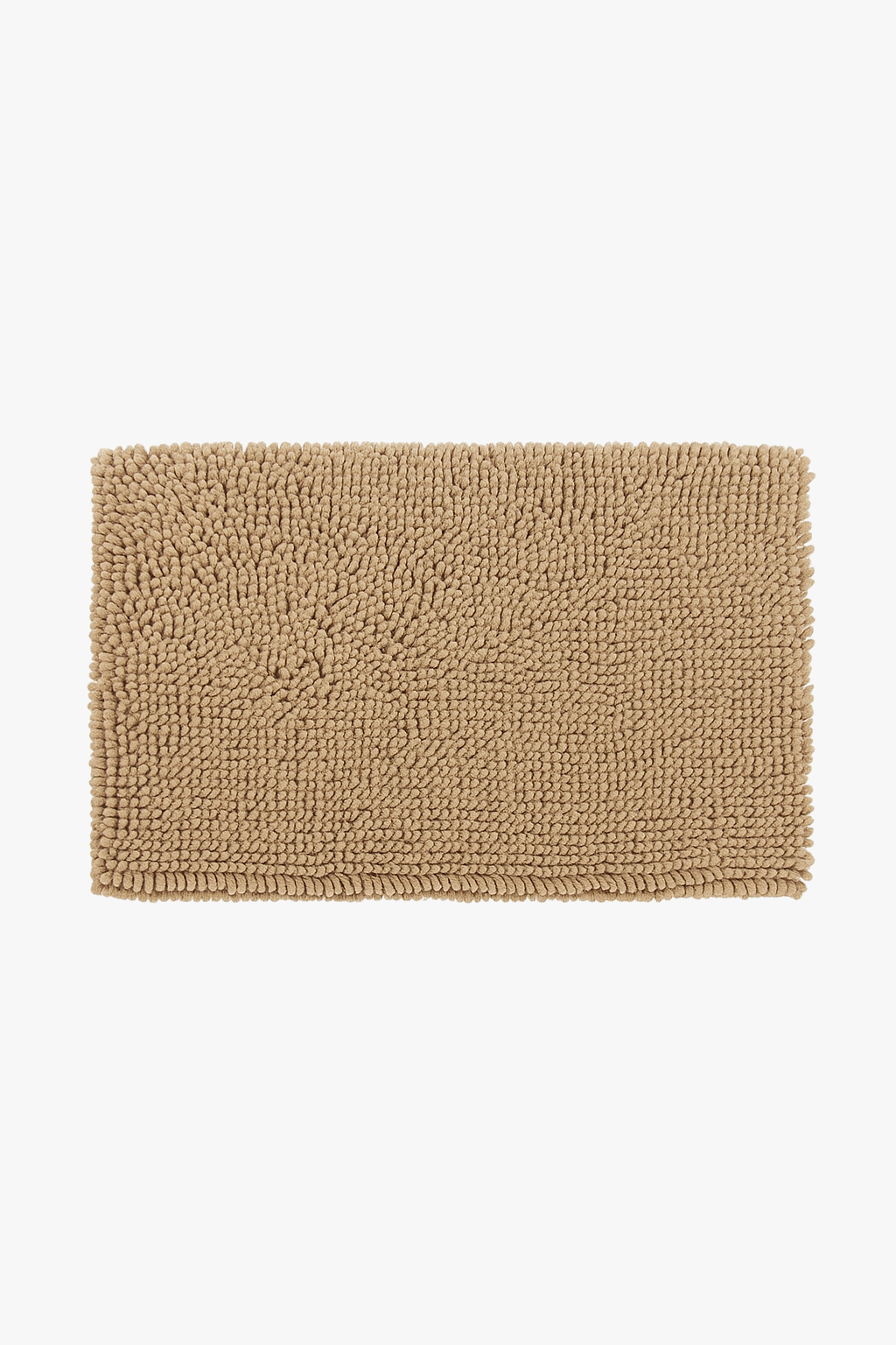Tapis de bain chenille antidérapant absorbant style rayé
