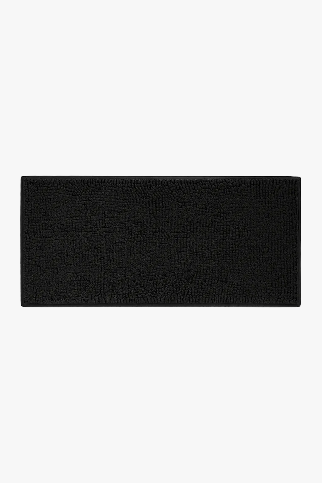tapis de bain chenille antiderapant absorbant style raye