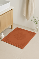 Tapis de bain coton absorbant motif cartoon moderne