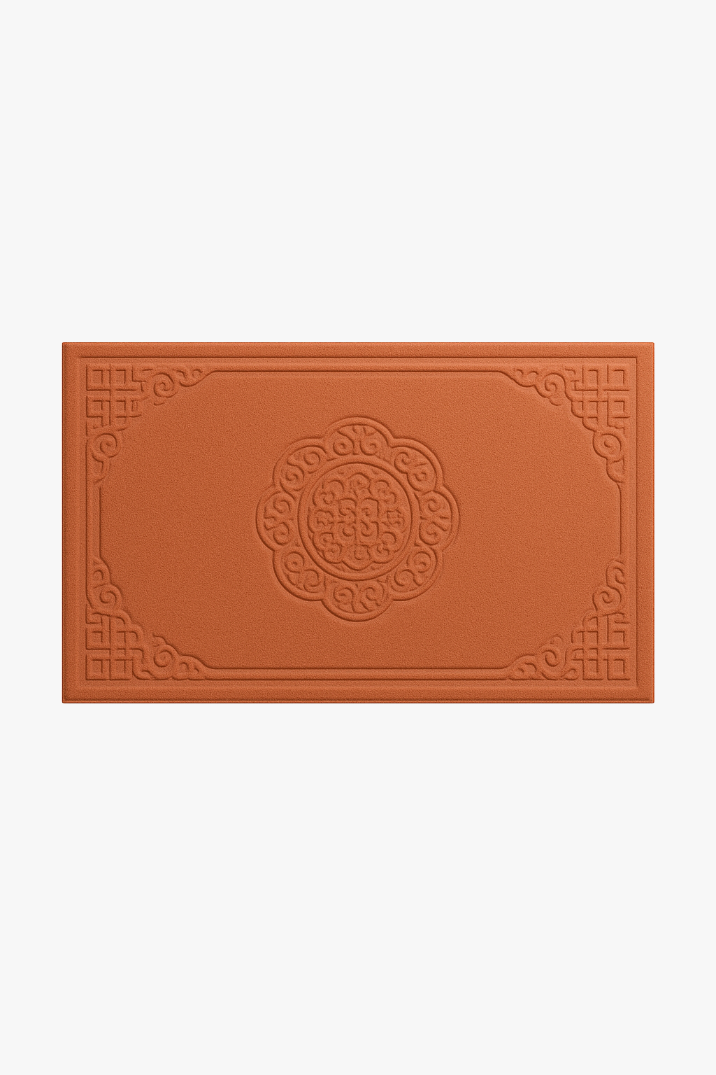 Tapis de bain coton absorbant motif cartoon moderne