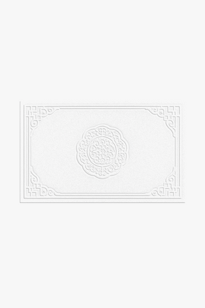 Absorbent cotton quick-dry modern bath mat