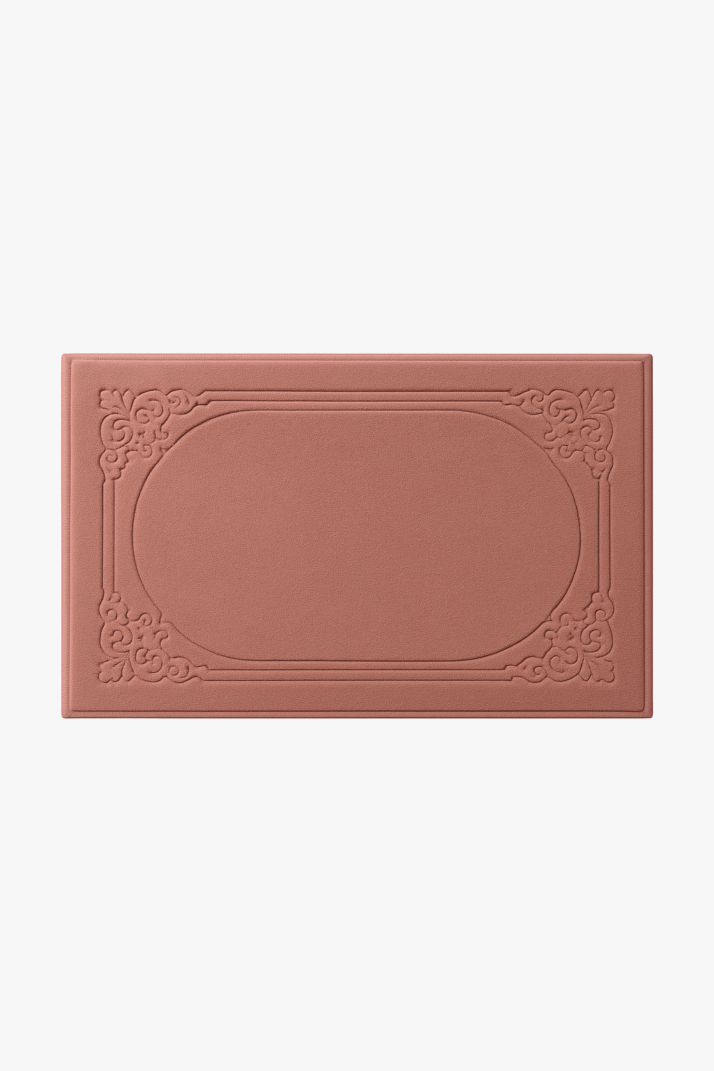tapis de bain coton épais style spa motif