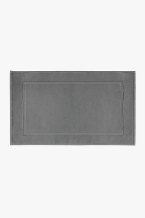 Thick textured absorbent cotton bath mat