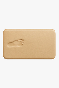 Tapis de bain epais antiderapant poils longs douche