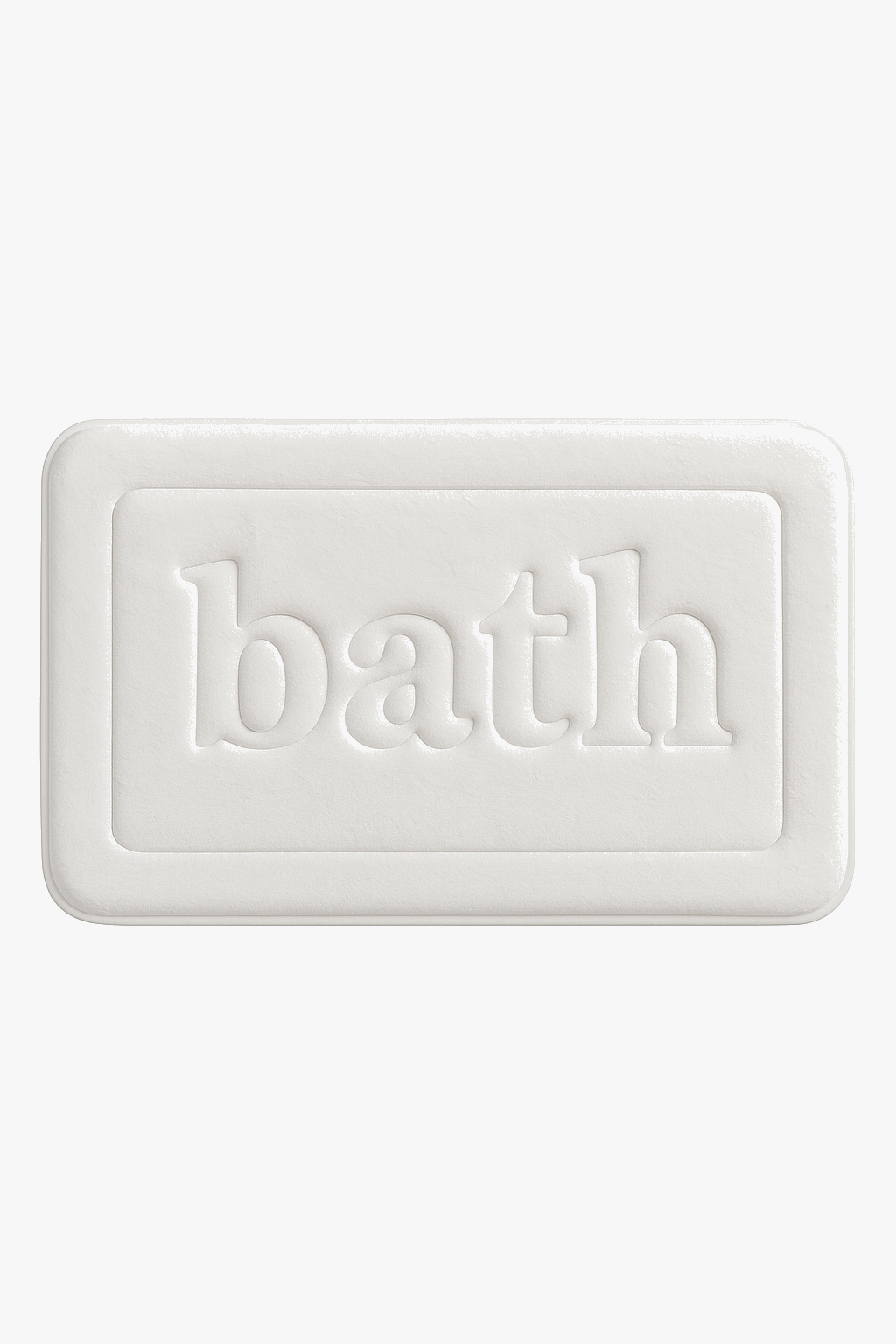 tapis de bain microfiber antidérapant motif floral moderne
