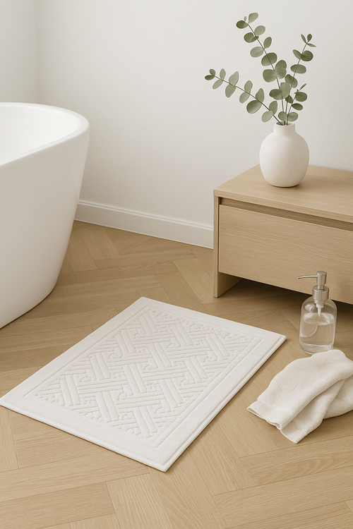 tapis de bain microfibre motif cartoon doux salle