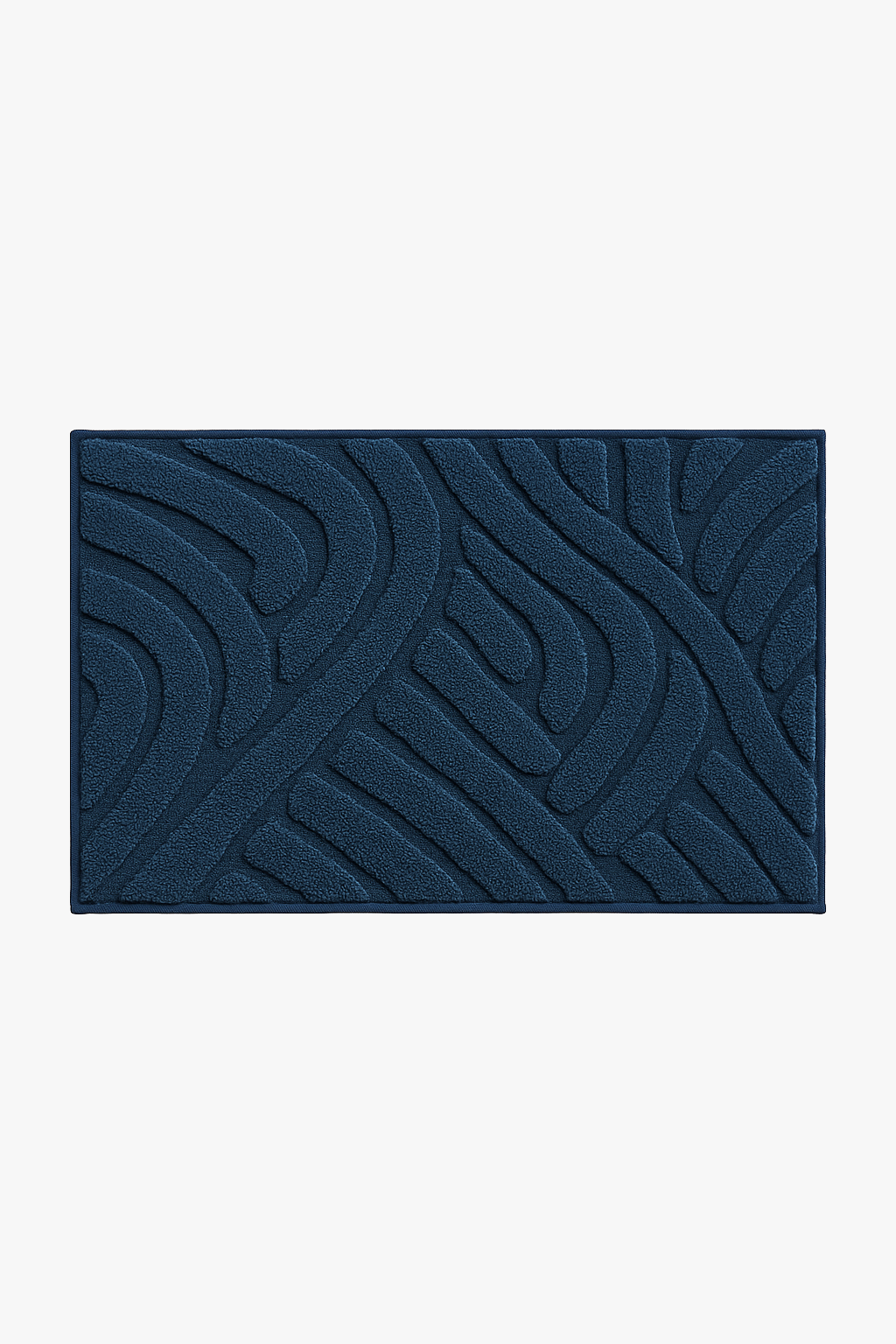 Tapis de bain microfibre épais motif cartoon moderne