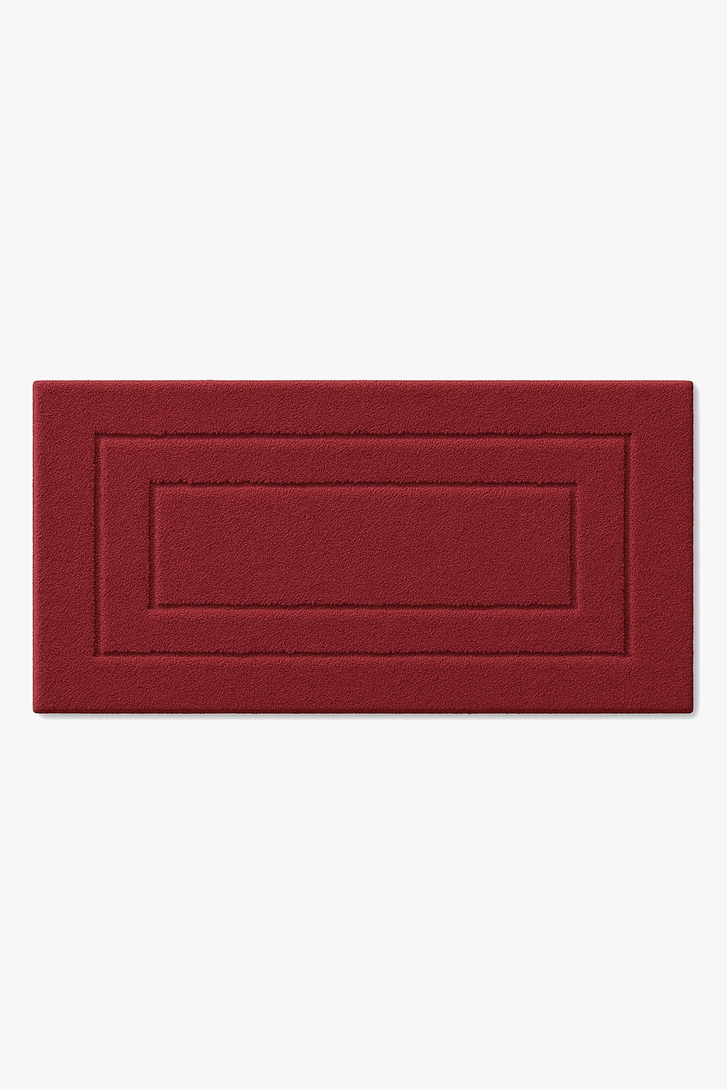 Tapis de bain microfibre poils longs absorbant antidérapant