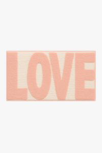 Tapis de bain spa lettres mignon antidérapant doux
