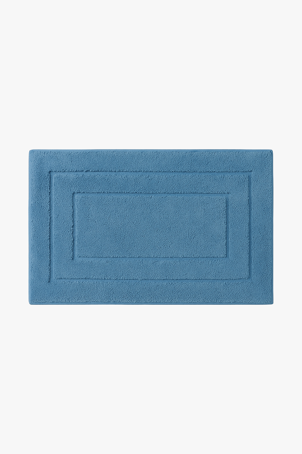 tapis de bain velours antidérapant absorbant double cadre