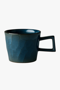 Tasse à café rustique céramique artisanale style vintage