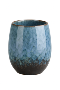 Tasse a the ceramique style tianmu bol individuel