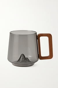 tasse a the verre borosilicate anse bois resistant