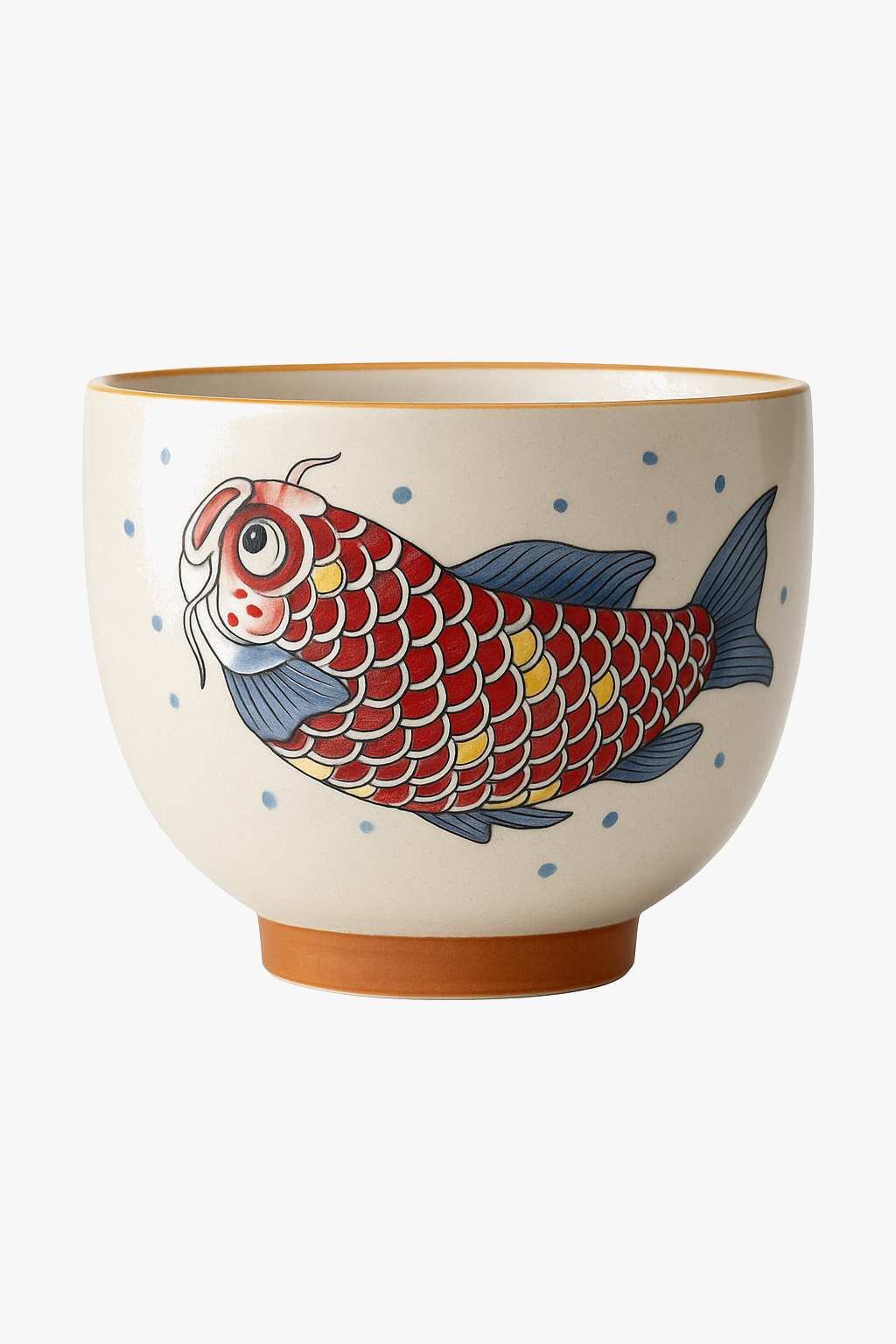 Retro ceramic arowana teapot kung fu tea set