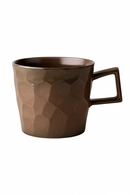 Tasse cafe ceramique artisanale style vintage rustique