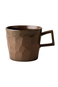 Tasse cafe ceramique artisanale style vintage rustique