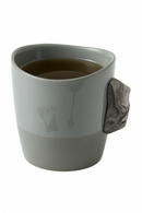 Tasse céramique poignée escalade design ludique maison bureau