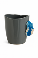 Tasse en céramique poignée escalade style créatif