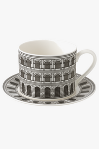 Tasse mug ceramique motif animal relief dorure decorative