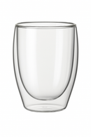 Tasse verre double paroi striée isolante café whisky
