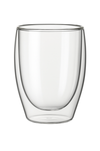 Tasse verre double paroi striée isolante café whisky