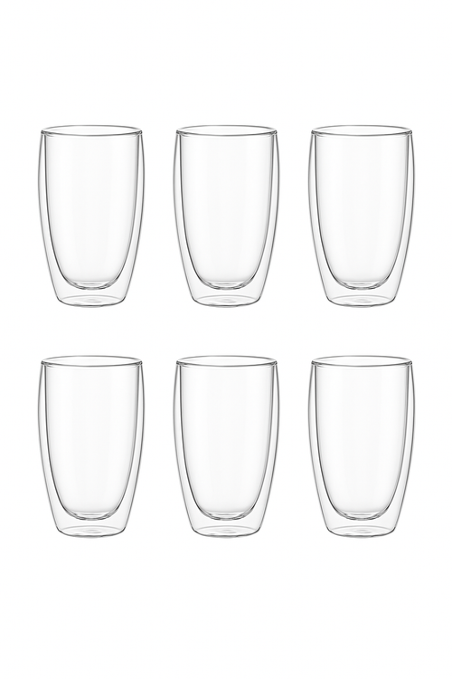 Tasses expresso verre double paroi isolante design thermal