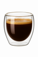Tasses verre double paroi isolantes style moderne