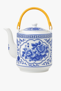 Jingdezhen ceramic teapot large capacity Chinese style handle