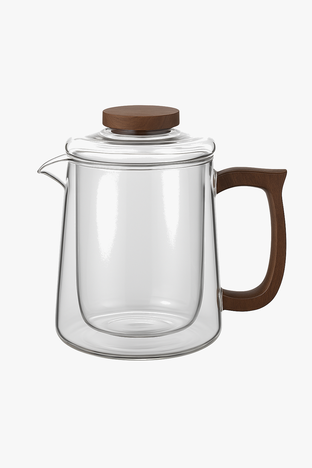 Théière cafetière en verre portatif avec tasses puer