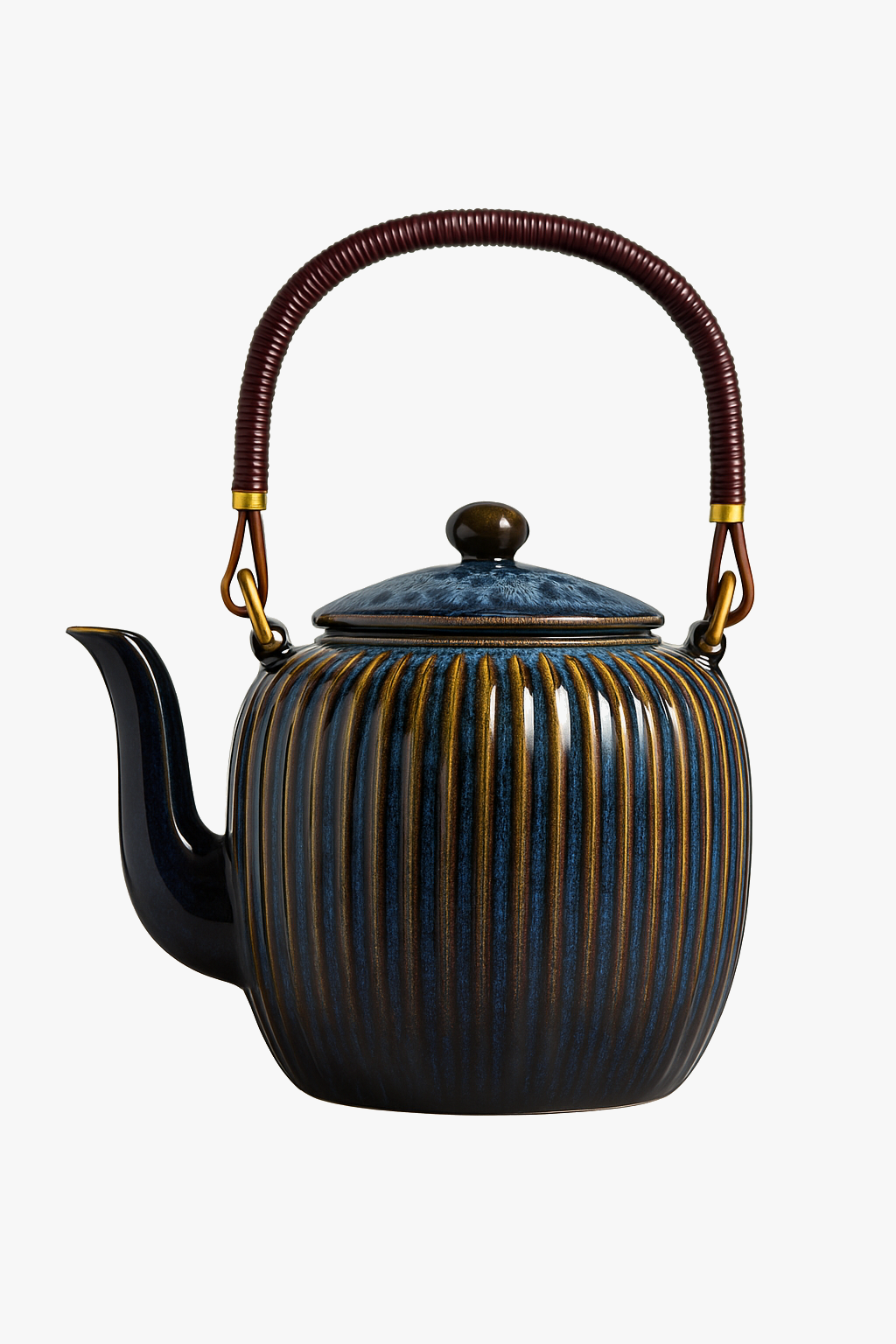 Chinese ceramic teapot with filter traditional style 800ml