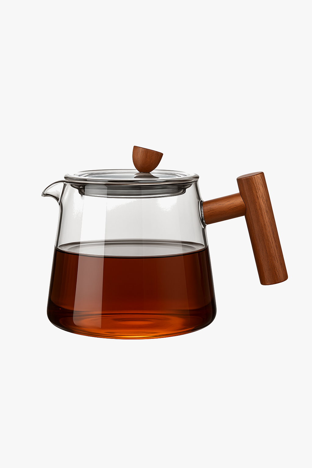 Heat-resistant glass gaiwan teapot 400–500 ml