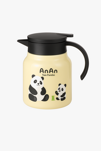 Panda insulated stainless steel teapot 1l large capacity