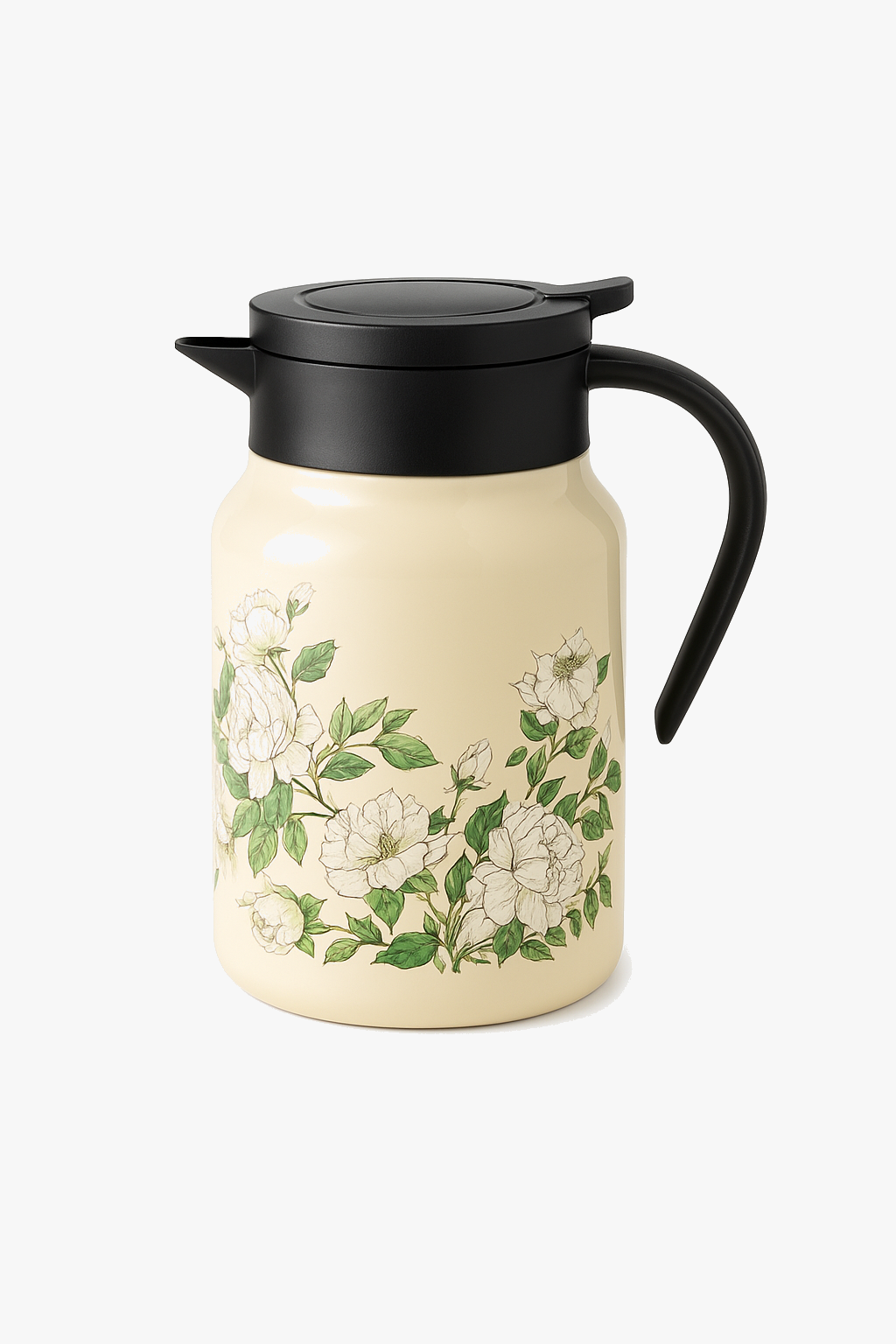 Panda stainless steel insulated teapot 1l steam infusion