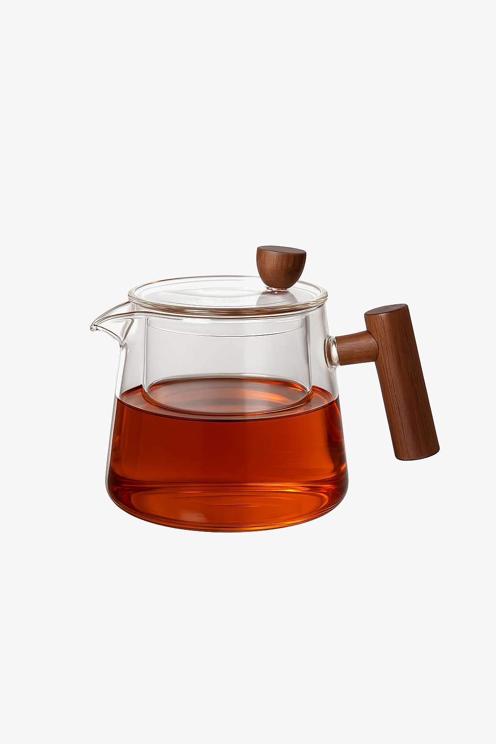 Japanese high-strength glass gaiwan teapot pu erh