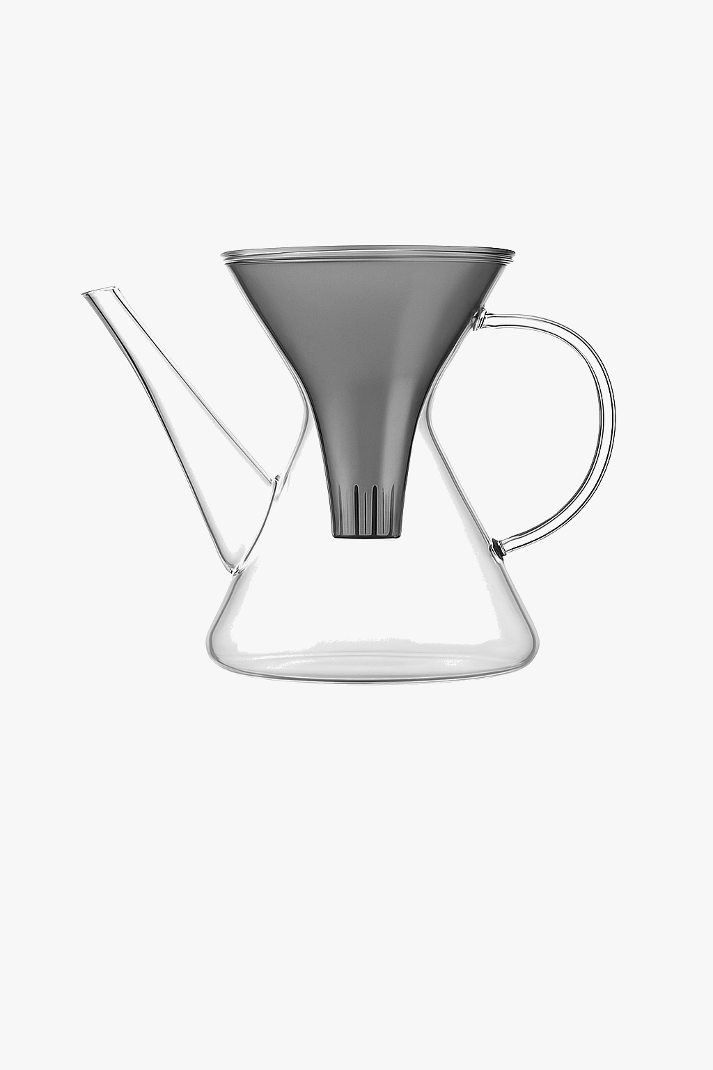 Kung fu glass teapot quick infusion with filter