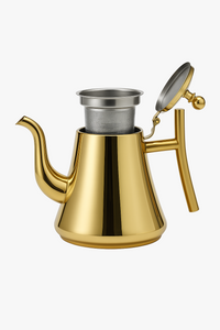 Stainless steel teapot with infuser filter 1l 2l