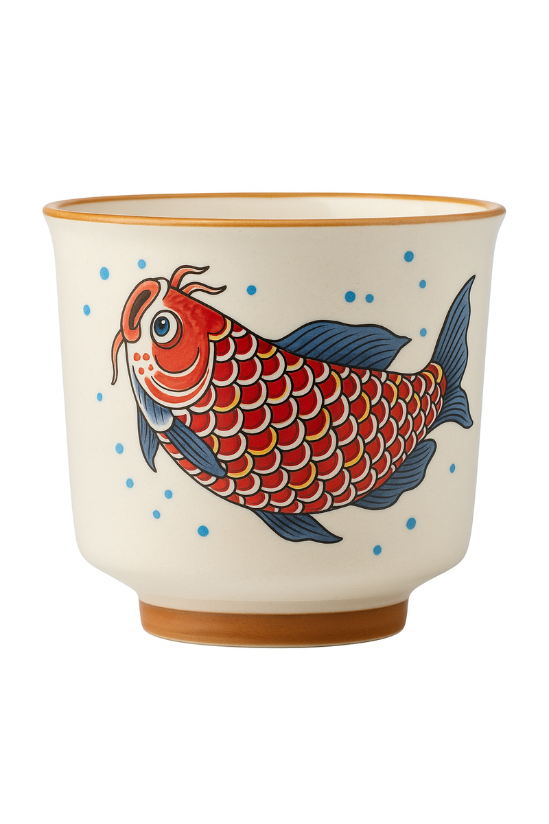 Théière arowana rétro kung fu en céramique 150ml