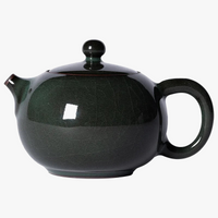 Theiere artisanale celadon craquele 300ml style longquan luxe