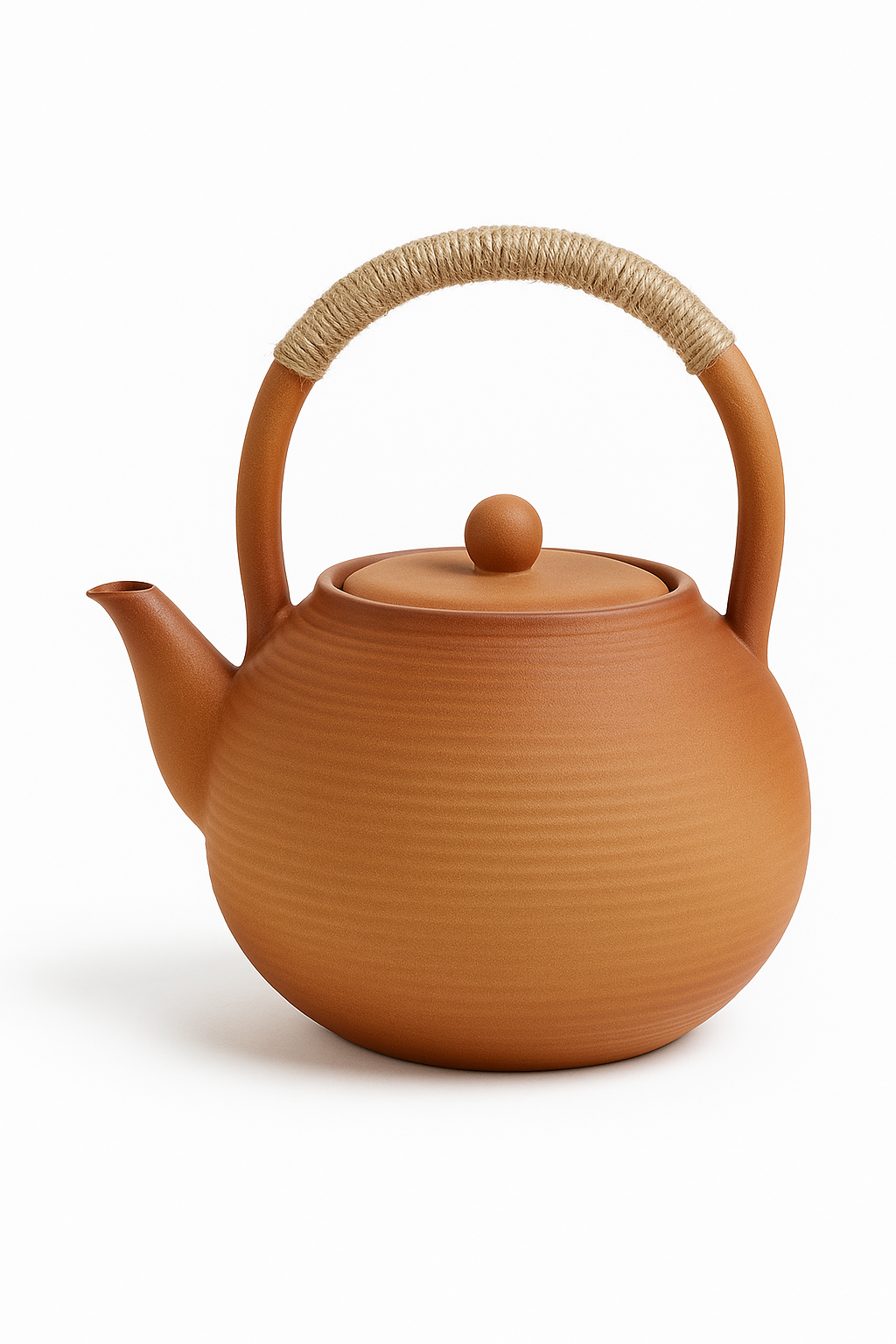 Théière céramique artisanale style kung fu 1l - vue 2 sur 2