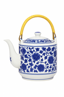 Théière céramique jingdezhen grande capacité motifs chinois traditionnels