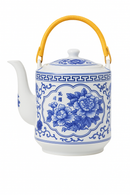 théière céramique jingdezhen grande capacité style chinois anse