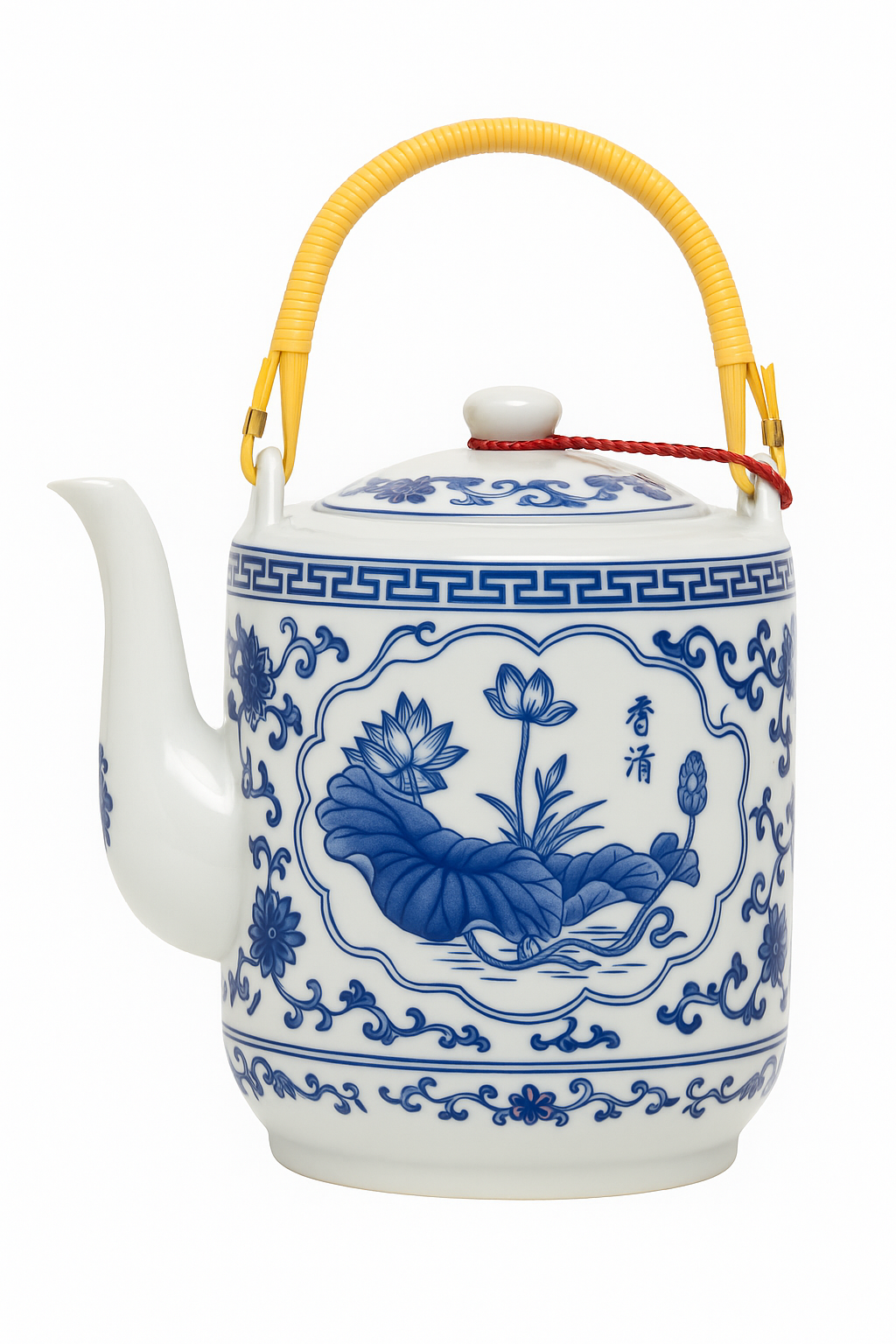 Théière céramique jingdezhen grande capacité style chinois traditionnel - vue 2 sur 2