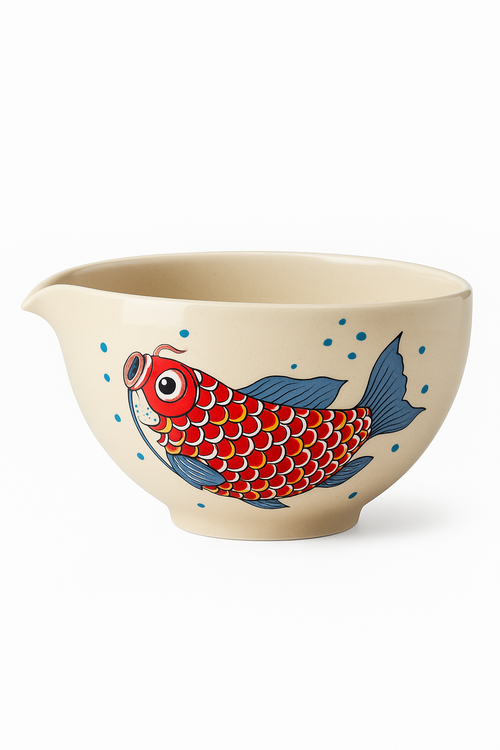 Theiere chinoise ceramique arowana style kung fu retro - vue 3 sur 2