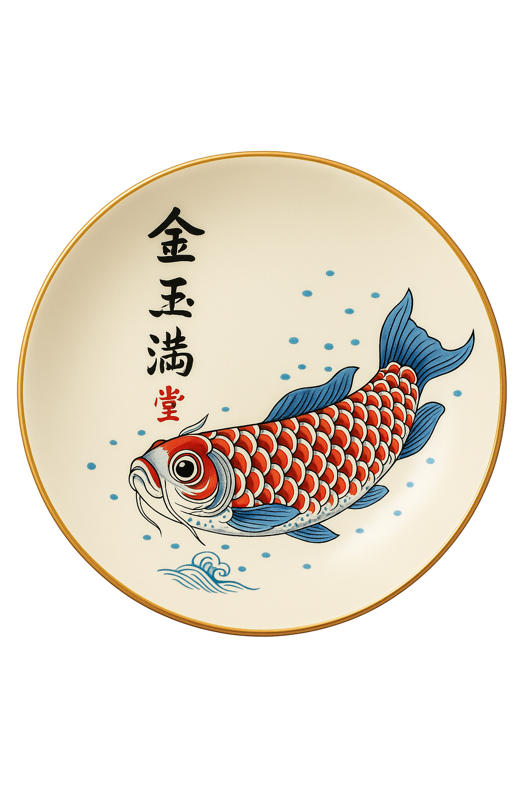 Théière chinoise céramique arowana style retro kung fu - vue 2 sur 2