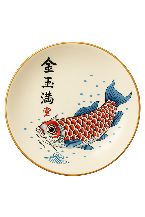 Théière chinoise céramique arowana style retro kung fu - vue 3 sur 2
