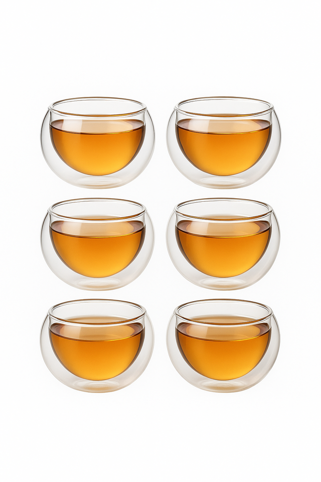 Théière citrouille fleurie rayée verre avec infuseur