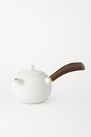 Theiere dehua porcelaine 200ml anse laterale style jade